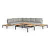 Suns Memphis Platform Teak Lounge Set XL Rechts