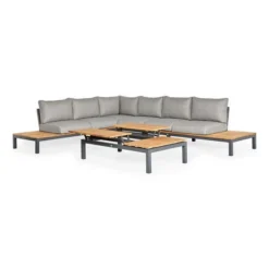 Suns Memphis Platform Teak Lounge Set XL Rechts -Geheime Tuin Verkoop 37 1 suns memphis platform teak lounge set xl rechts up en down 2 40368498599362