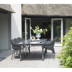 Hartman Tuinset Sophie Element Xerix Met Tanger Tafel 228 -Geheime Tuin Verkoop 4 1 hartman tuinset sophie element xerix met tanger tafel 228 x 105 antraciet