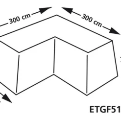 Eurotrail Hoes Voor Lounge Bank L 300 - 300 5 Eurotrail Hoes Voor Lounge Bank L 300 - 300 -Geheime Tuin Verkoop 40 2 eurotrail hoes voor lounge bank l 300x300 etgf5181