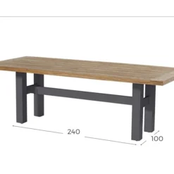 Hartman Yasmani Tuintafel 240 -Geheime Tuin Verkoop 43 1 hartman sophie yasmani tuintafel 240 53573110