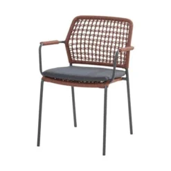 Taste By 4so Barista Stapelbare Tuinstoel Rope Terracotta