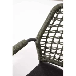 Taste By 4so Barista Stapelbare Tuinstoel Rope Groen -Geheime Tuin Verkoop 45 4 taste by 4so barista stapelbare tuinstoel rope groen detail rechts 91123