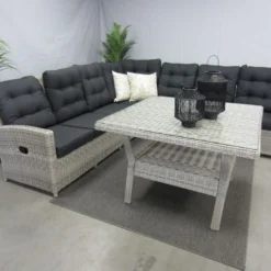 Te Velde Tuinmeubelen Arizona Hoek Lounge Dining Set -Geheime Tuin Verkoop 47 8 te velde tuinmeubelen arizona hoek lounge dining set arizona