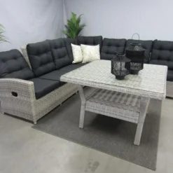 Te Velde Tuinmeubelen Arizona Hoek Lounge Dining Set -Geheime Tuin Verkoop 47 9 te velde tuinmeubelen arizona hoek lounge dining set arizona