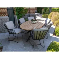 Taste By 4 Seasons Outdoor Prado Teak-tuintafel 240 -Geheime Tuin Verkoop 49 1 taste by 4 seasons outdoor prado teak tuintafel 240 sfeer 91219 91320