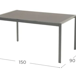 Hartman California Hpl Tuintafel 150 -Geheime Tuin Verkoop 49 2 hartman california hpl tuintafel 150 65915110
