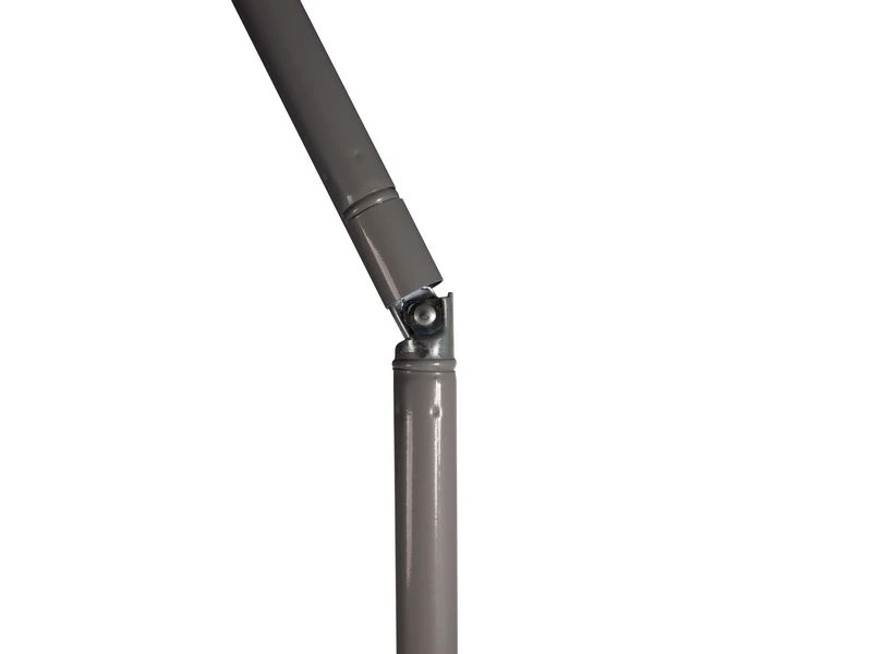 Bo-Camp Parasol Met Knikarm Ø 250 Cm Blauw 2 Bo-Camp Parasol Met Knikarm Ø 250 Cm Blauw - Afbeelding 2