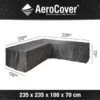 Platinum AeroCover Loungesethoes Hoekset L 235