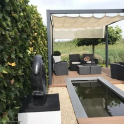 Nesling Pergola Aluminium Vrijstaand 3,19 X 3,19 Mtr. -Geheime Tuin Verkoop 7 2 nesling pergola aluminium vrijstaand1