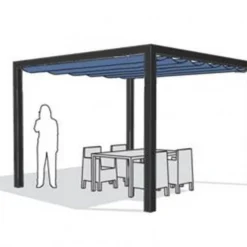 Nesling Pergola Aluminium Vrijstaand 3,19 X 3,19 Mtr. -Geheime Tuin Verkoop 7 4 nesling pergola aluminium vrijstaand7