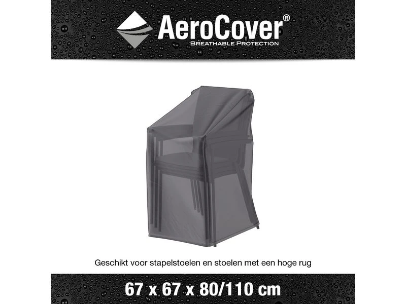 Platinum Aerocover Stapelstoelhoes Gasveerstoelhoes 2 Platinum Aerocover Stapelstoelhoes Gasveerstoelhoes - Afbeelding 2