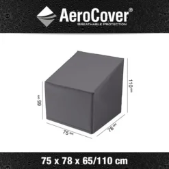 Platinum Aerocover Loungestoelhoes Hoge Rug Xl 75x78x65/110