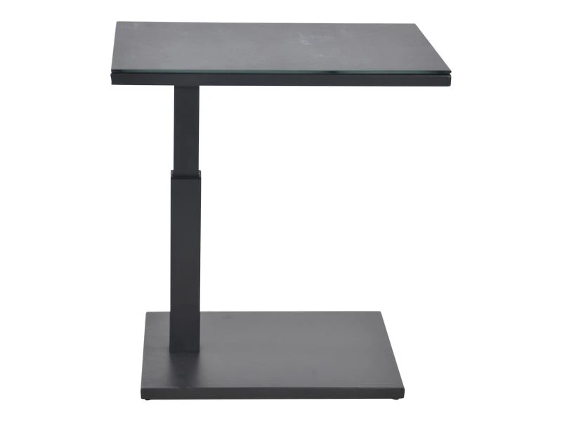 Lesli Living Bijzettafel Verstelbaar Bandol Negro 2 Lesli Living Bijzettafel Verstelbaar Bandol Negro - Afbeelding 2