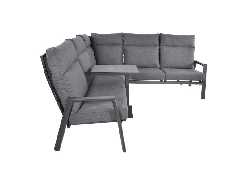 Lesli Living Bijzettafel Verstelbaar Bandol Negro 4 Lesli Living Bijzettafel Verstelbaar Bandol Negro - Afbeelding 4