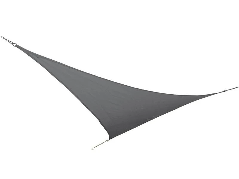 Bo Camp Schaduwdoek Driehoek Antraciet 1 Bo Camp Schaduwdoek Driehoek Antraciet