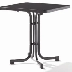 Sieger Tuin-tafel 70 X 70 Cm D.grijs Leisteen Decor.