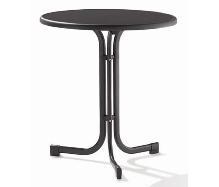 Sieger Tuin-tafel Ø 70 Cm D.grijs Leisteen Decor. 1 Sieger Tuin-tafel Ø 70 Cm D.grijs Leisteen Decor.